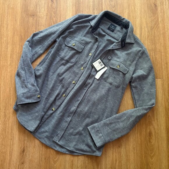 Tailorbyrd Collection Front Button Long Sleeve Shirt Blue NWT Men’s Size XL - Picture 1 of 9